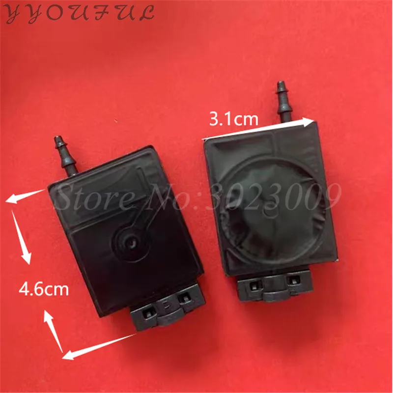 DTF R1390 대형 댐퍼 프린터, 엡손 1390 L1400 1500W 1430 1800 L805 T50 R1800 올윈 Xuli Aifa 소형 잉크 댐퍼, 3x2mm, 10 개
