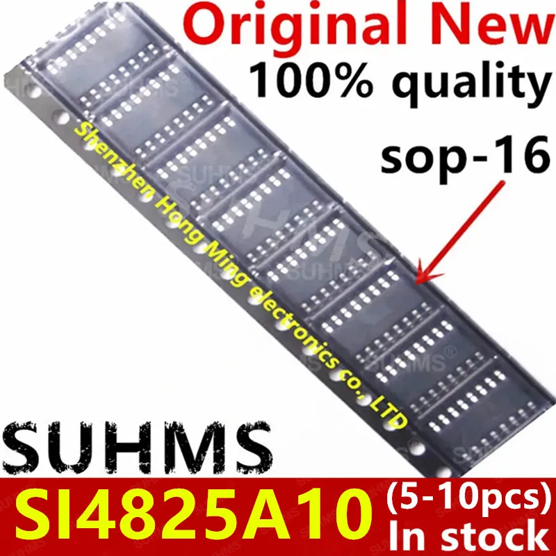 5-10piece-100-New-SI4825-SI4825A10-SI4825-A10-SI4825-A10-CSR-sop-16 ...
