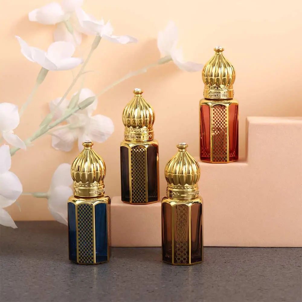 

6ml Travel Empty Convenient Mini Dropper Bottles Essential Oil Perfume Bottle Refillable Luxury Aromatherapy Sample Vial