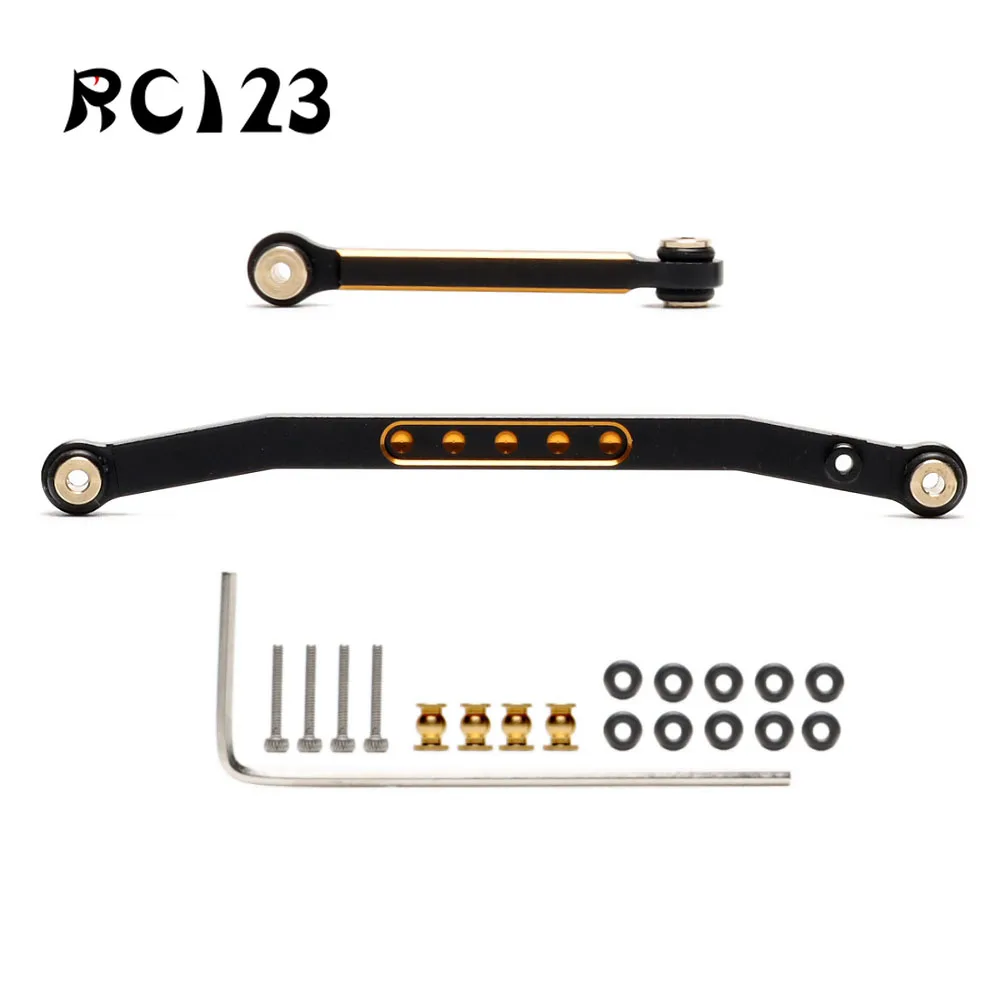 

Рулевая тяга из алюминиевого сплава для Axial SCX24 AXI00002 AXI00001 AXI90081 1:24 обновленные детали для радиоуправляемых автомобилей 1 комплект # AXI31614