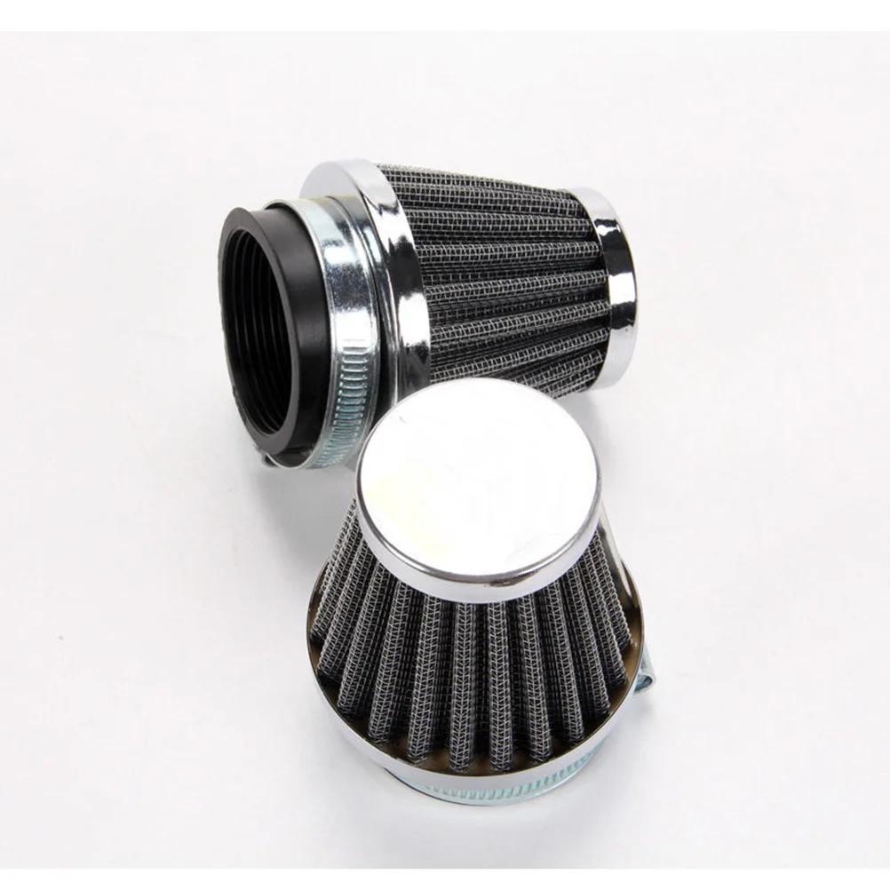 

Motorcycle Air Filter Air Intake Filter Pod Cleaner Air Cleaner Kit Intake Filter Motorcycle (35mm)