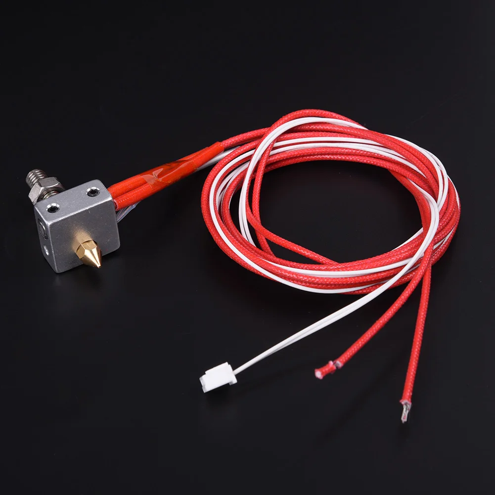 

3D Printer- MK8 Hotend- Kit 12V 24V 40W Assembled Kit J-Head- Extruder 0.4mm Nozzle 1.75mm Filament For Anet A2 A8 Printer Parts