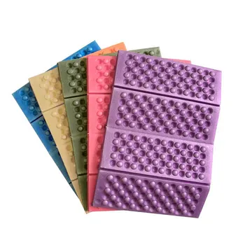 초경량 에그 네스트 접이식 쿠션, 휴대용 야외 피크닉 매트, 캠핑 방습 단열 폼 시트 패드, 36g