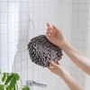 Quick Dry Soft Absorbent Microfiber Towels Hand Towels Kitchen Bathroom Hand Towel Ball with Hanging Loops Cleaning Cloth 4