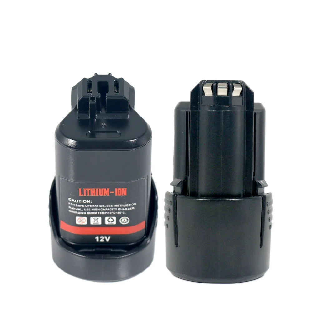 Per Bosch 10.8V 12V 1.5-3Ah 2.5Ah Batteria Per Batterie Bosch BAT412A BAT414 BAT411 BAT412 D-70745 2607336014 BAT420 GSR 120-LI - immagine 6