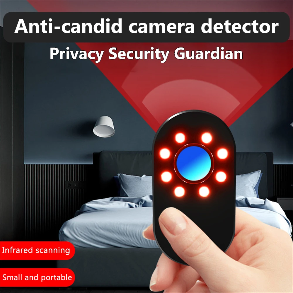

Portable Hotel Anti Candid Infrared Camera Detector Anti-theft Alarm Household Anti Monitoring Artifact Security Protection New