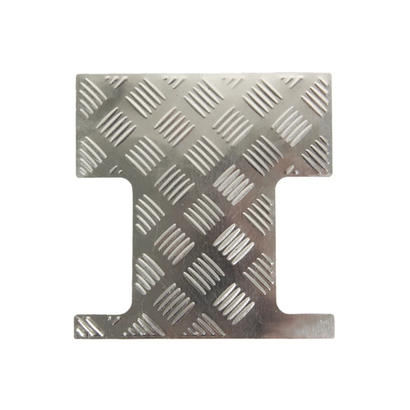 

Stainless Steel Rear Trunk Cover Skid Plate Luggage Decorative Plate For WPL C24 C24-1 1/16 RC Car Upgrades Parts