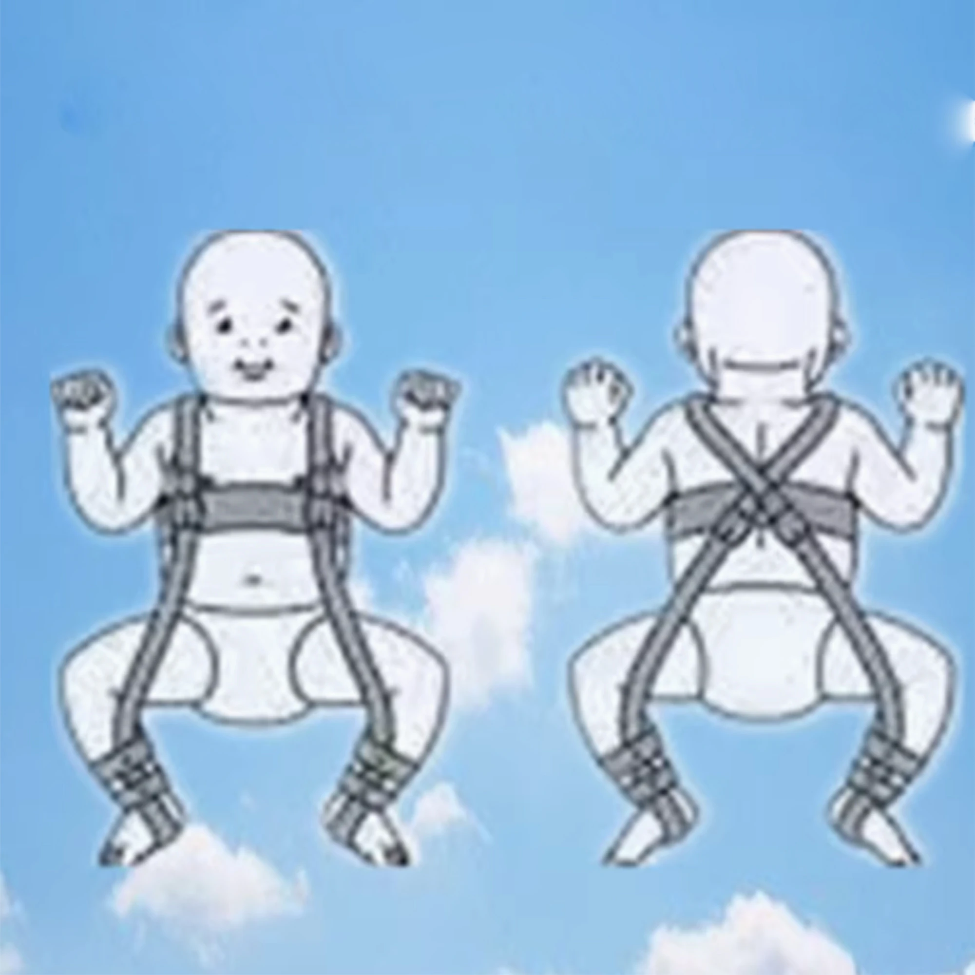 Pavlink Harness Orthosis Hip Joint Brace Children Pavlik Brace Hip Joint Baby Belt Fixation 2