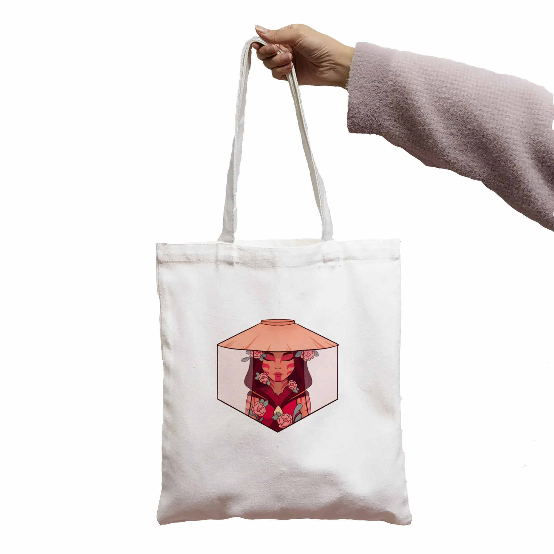 

Аватар, женские сумки в стиле Харадзюку, Готическая Холщовая Сумка, Большая вместительная сумка-шоппер с ужасным мультяшным рисунком, модная повседневная сумка через плечо