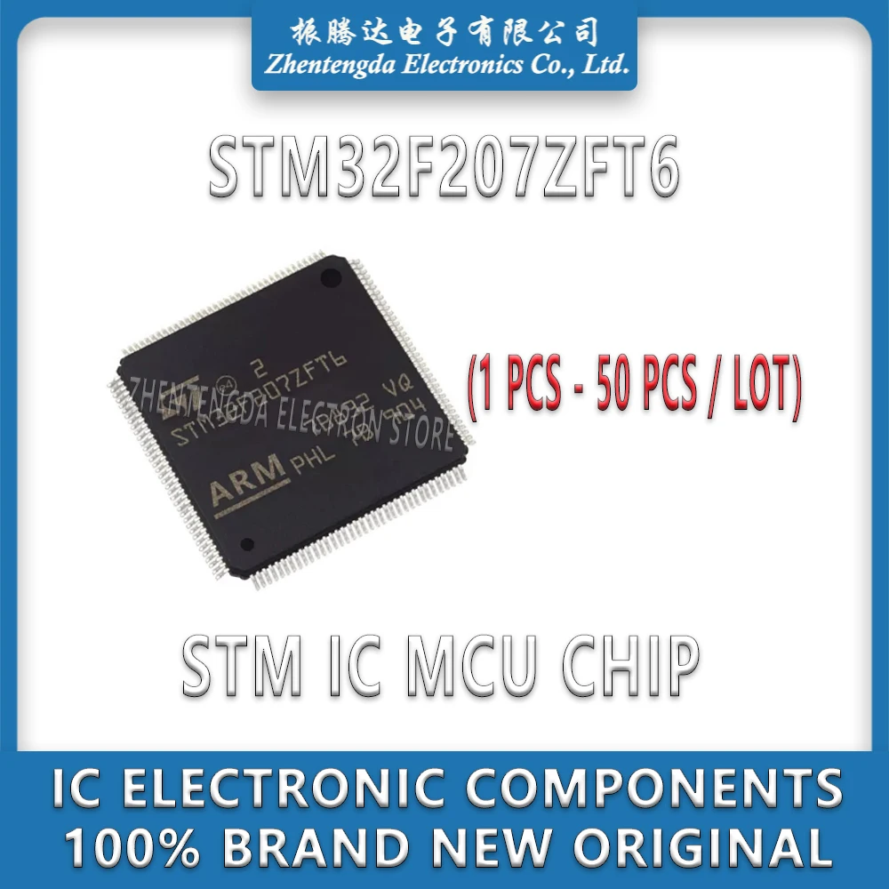 STM32F207ZFT6 STM32F207ZF STM32F207 STM32F STM32 STM IC MCU Chip LQFP-144