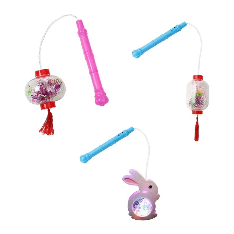 

Ручной фонарь для осеннего фестиваля, милые светодиодные фонарики