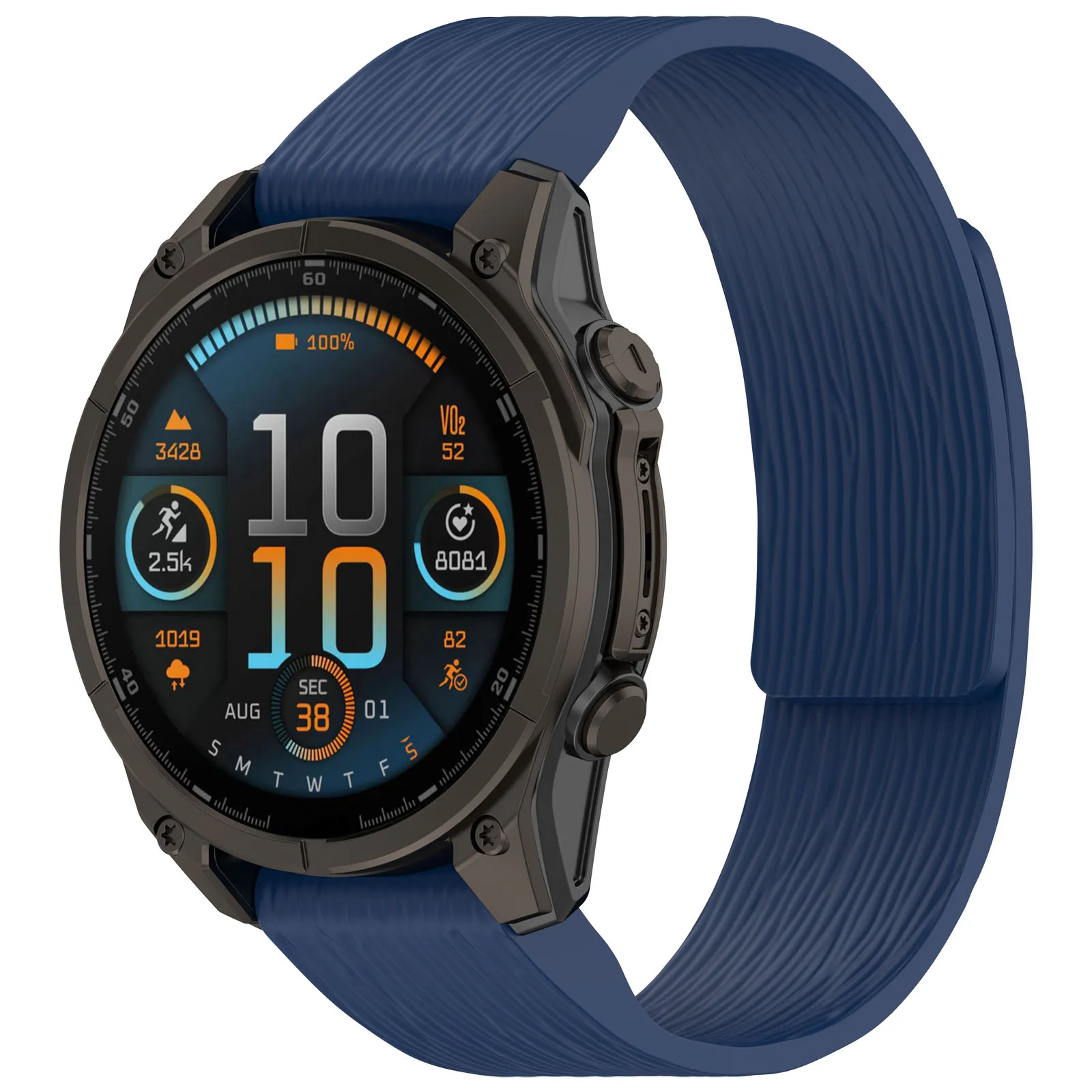Premium Quick Fit Silicone Strap - Versatile 20/22/26mm Adjustable Wristband