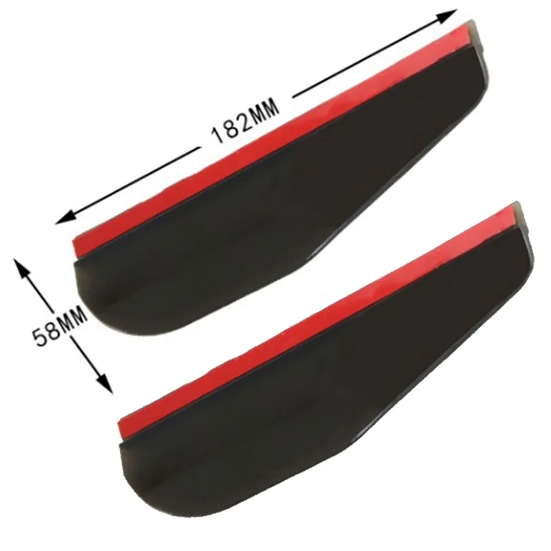 Car Rearview Mirror Rain Eyebrow One Pair