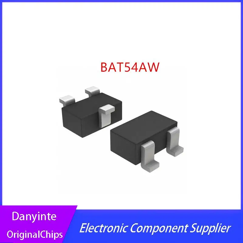 

NEW 200pcs BAT54AW 42t SURFACE MOUNT SCHOTTKY BARRIER SOT-323 in stock