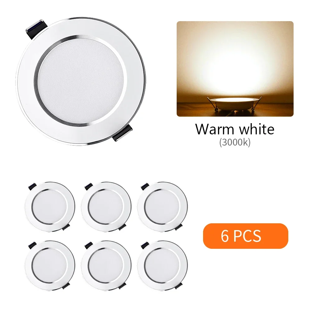 warm white-6pcs