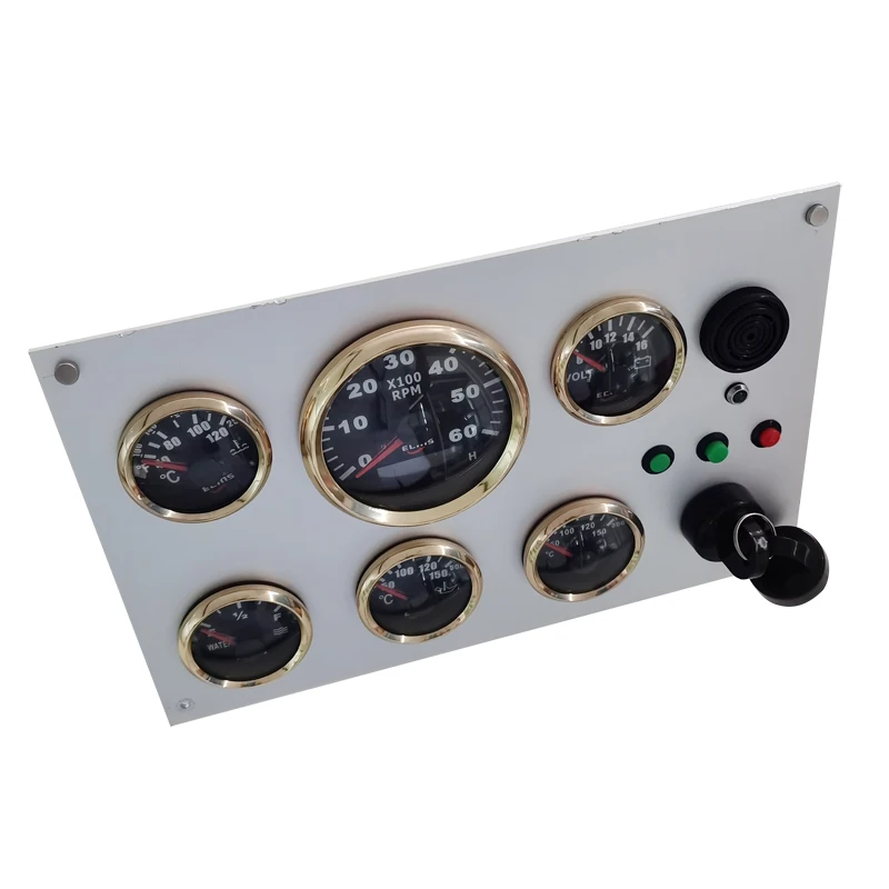 300*190 Mm ECP Waterproof Marine Instrument Panel Boat Instrument Panel Boat Dashboards
