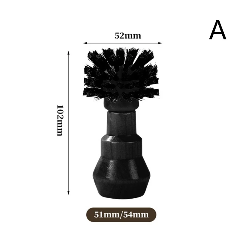 فرشاة تنظيف القهوة الخشبية 51/54/58 مم - أداة إزال...