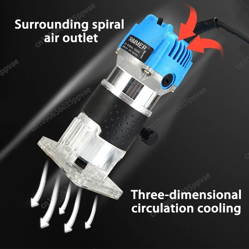 800W 목공 트리밍 기계 슬롯 머신 조각 기계 전기 목재 밀링 목재 슬롯 머신 전동 공구