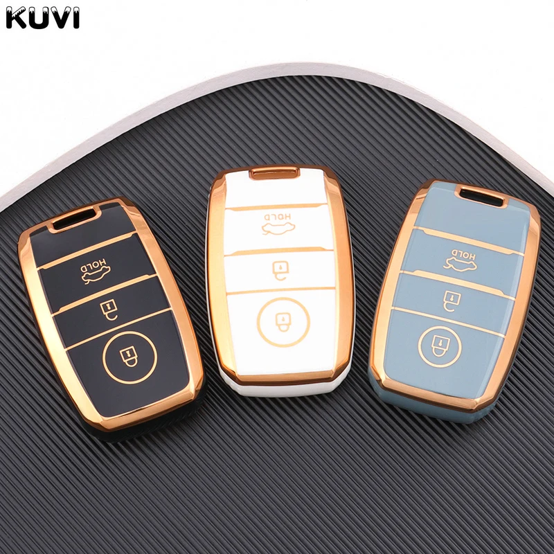 Car remote key case cover shell For KIA Rio Rio5 Sportage Ceed Cerato K3 KX3 K4 K5 Cerato Sorento Optima Picanto