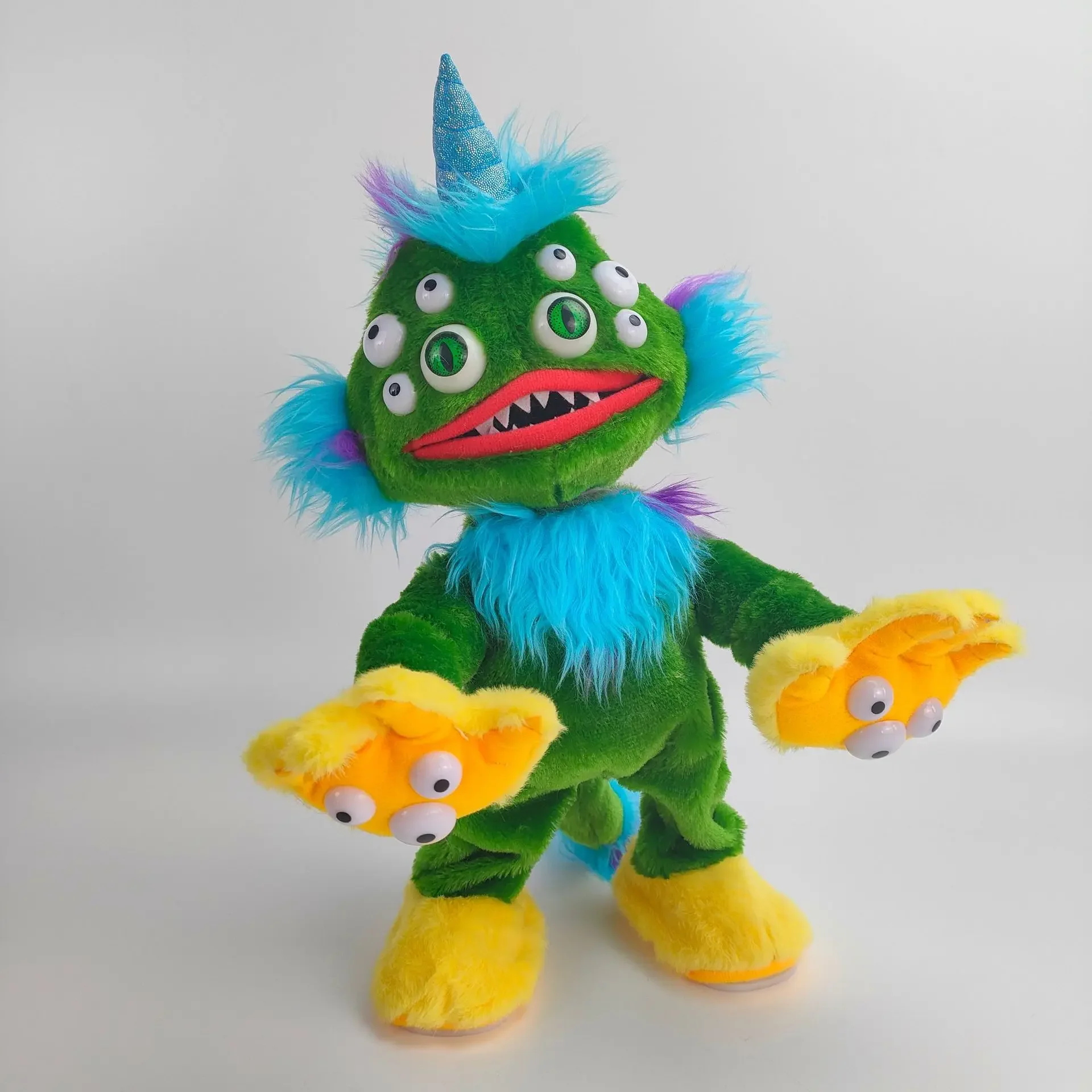 Newly Sausage Monster Electric Plush Bobby Toys Singing And Dancing Funny doll Stuffed Decora Toys Gift