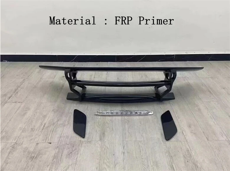 For Mercedes Benz AMG GT GTS GTC GTR 2015-2023 Real Carbon Fiber Spoiler REAR WING TRUNK LIP SPOILERS High Quality BS Splitters - - Racext 23