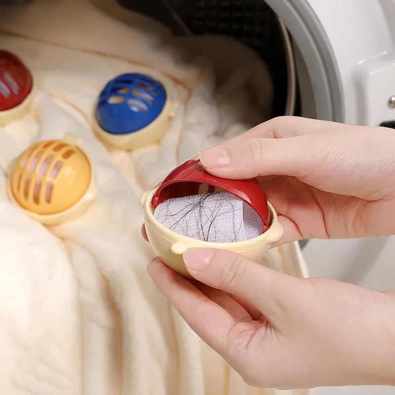 Globefish Laundry Ball Washing Machine Filter Lint Removal Sticky Hair Anti-entanglement Hair Remover Washing Clean Floaters New