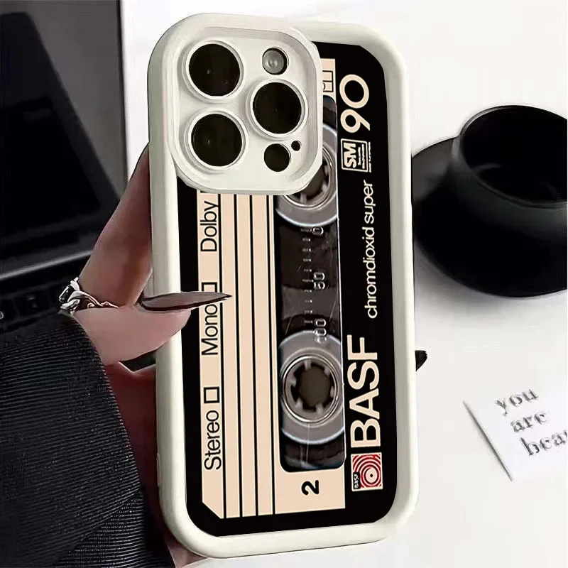 Vintage Cassette Tape Design Case