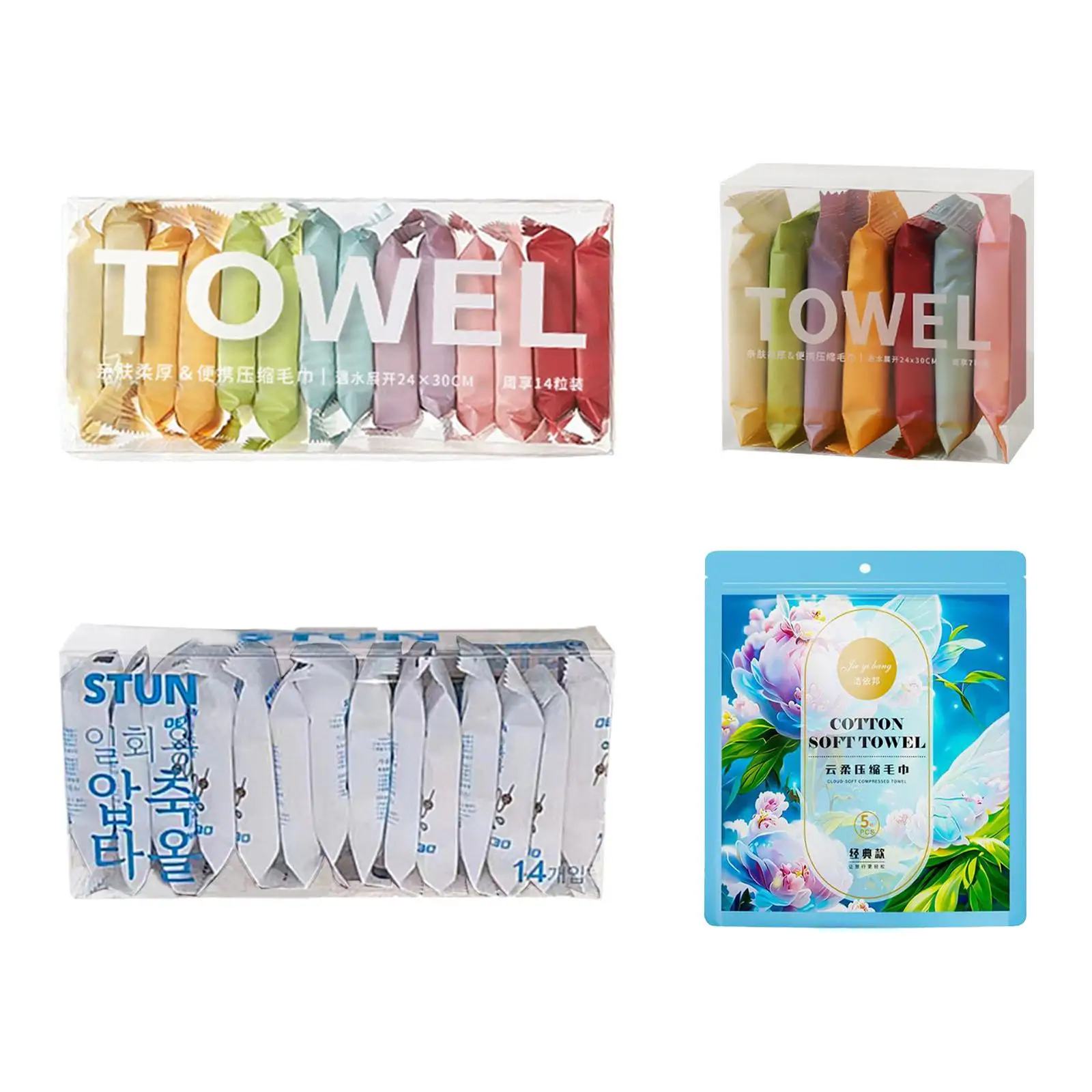 

Compressed Towels Tablets Makeup Cleaning Wipe Face Washcloth Facial Tissue for Hiking Business Trips Home Bathroom Outdoor