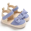Newborn Toddler Baby Shoes Girl Baby Crib Shoes Princess Flower Bow Baby Cotton Sole First Walker Sneakers 0-18 Months 2