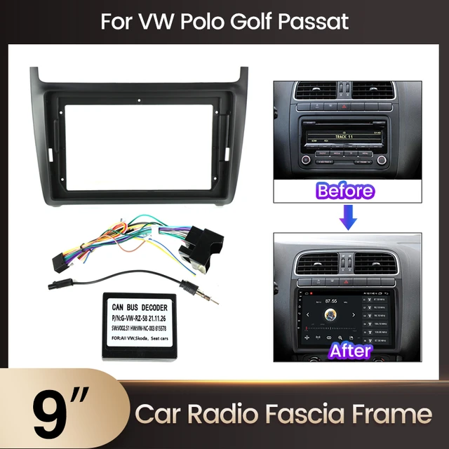 CAR STEREO RADIO Single Din Fascia Kit CT24UV12 For VW Polo MK3