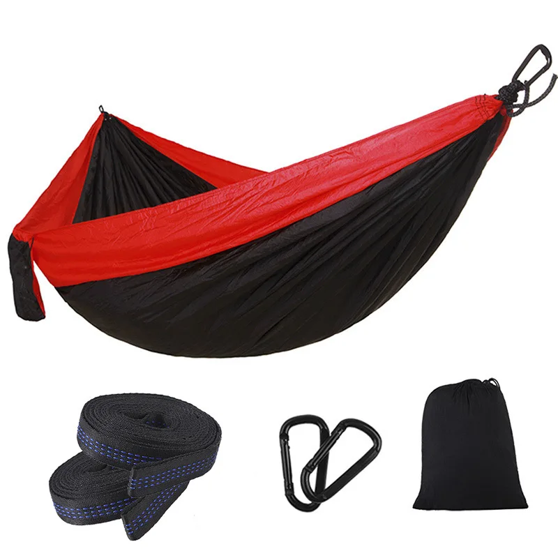 Outdoor Hammock Hanging Nylon Bed Outdoor Hammock Tree Portable