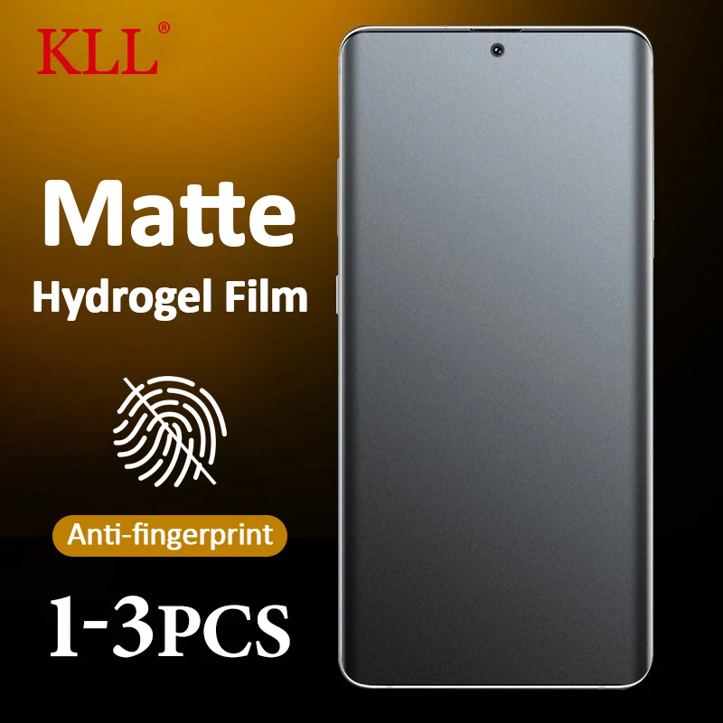 Anti-Fingerprint Matte Hydrogel Film for Samsung Galaxy Note 20 10 9 8 S20 S10E S9 S8 Plus S21 FE S22 Ultra Screen Protector