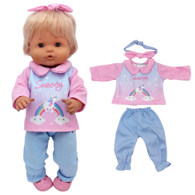 Doll Clothes Sweater Ropa Y Su Hermanita 40 Cm Baby Dolls Clothes Hat Set Child Gift
