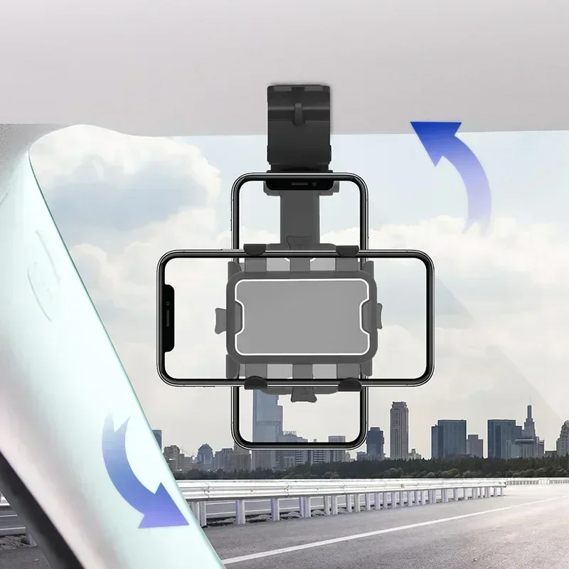 Universal Car Phone Holder 360 Degree Rotatable Mount