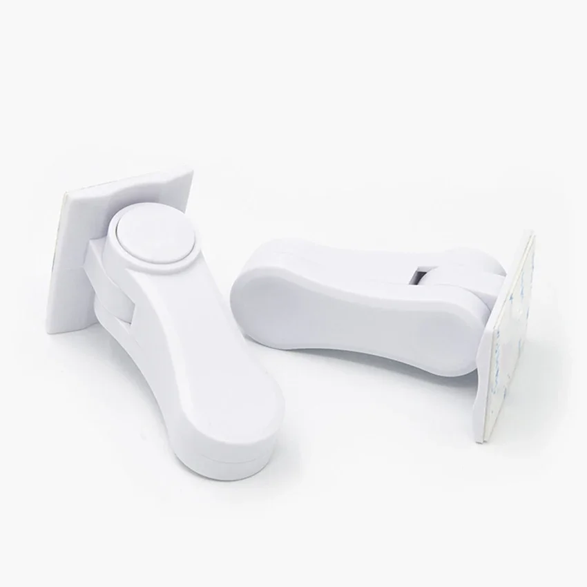 Plastic Child Security Lock Door Lever Lock Window Door Sash Safety Protect Locks for Prevent Children Open Window