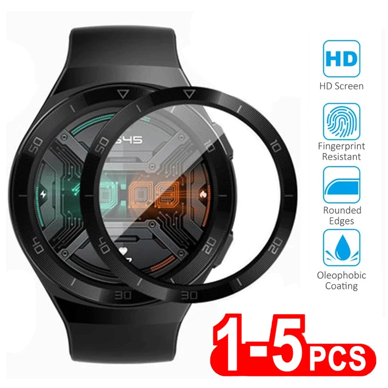 

Tempered Glass For Huawei Watch GT3 Pro Runner ES GT2E GT 2 46mm 42mm Screen Protector Protective film Smart watch Accessories