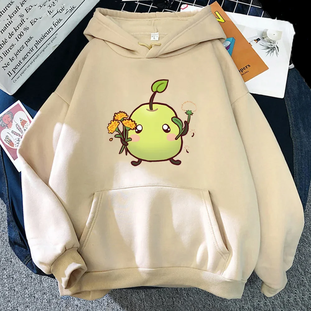 Stardew Valley Junimo Hoodie Printed Clothes Cute Cartoon Graphic Sweatshirts Unisex Autumn Fleece Long-sleeve Retro Sweatwear women s fashion women s printed two piece jogging set casual pullover sweatwear long pants sweatshirt jogging setogging clothes