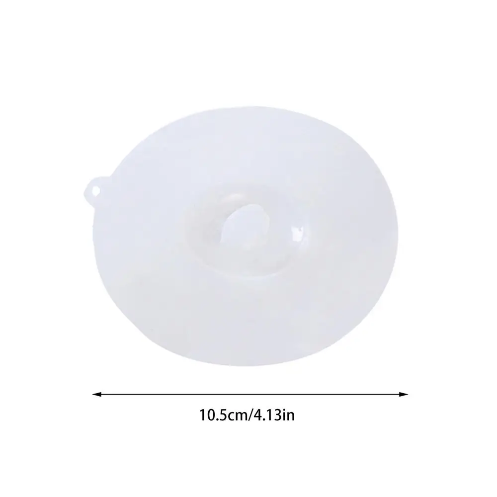 Description Picture 2 of item1PC High Temperature Resistance Silicone Cup Lids Durable Transparent Cup Suction Seal Lid Anti-dust Glass Mug Cover