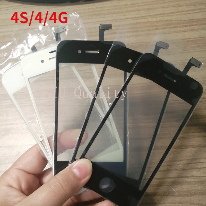 Touch Screen 4 Display Front Glass Digitizer Phone No Frame Touchscreen. 