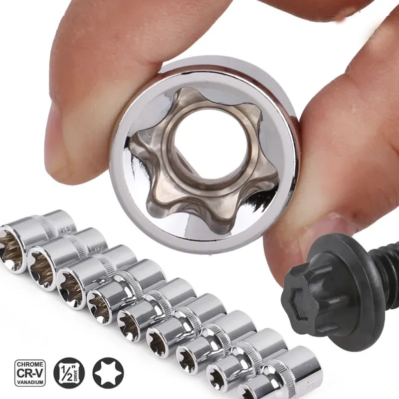 Torx Ÿ ġ  , E10-E24 Ÿ    , 4 , 5 , 14 , 1/2 ġ