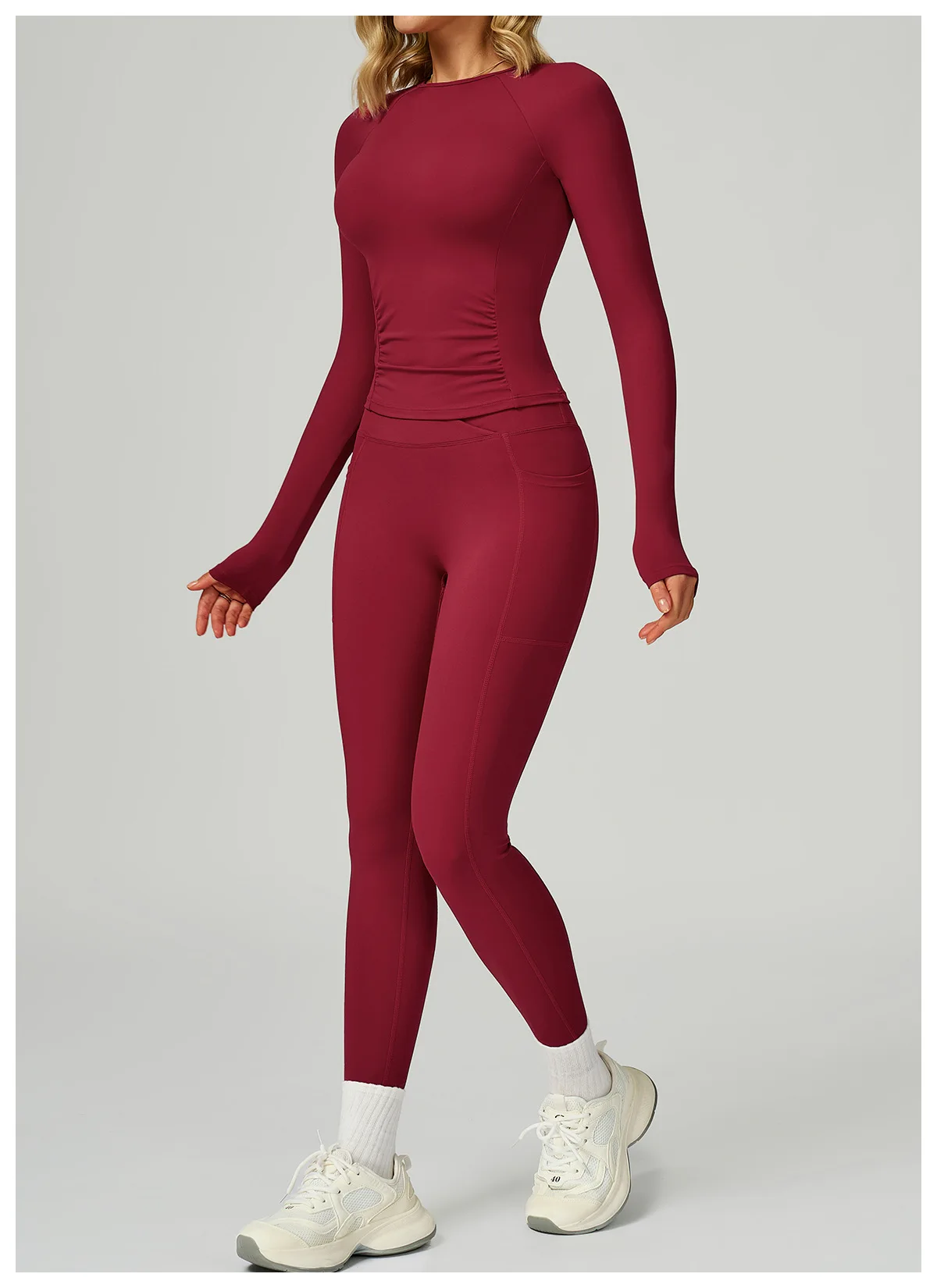 T-shirt Sport Femme Manches Longues - Séchage Rapide