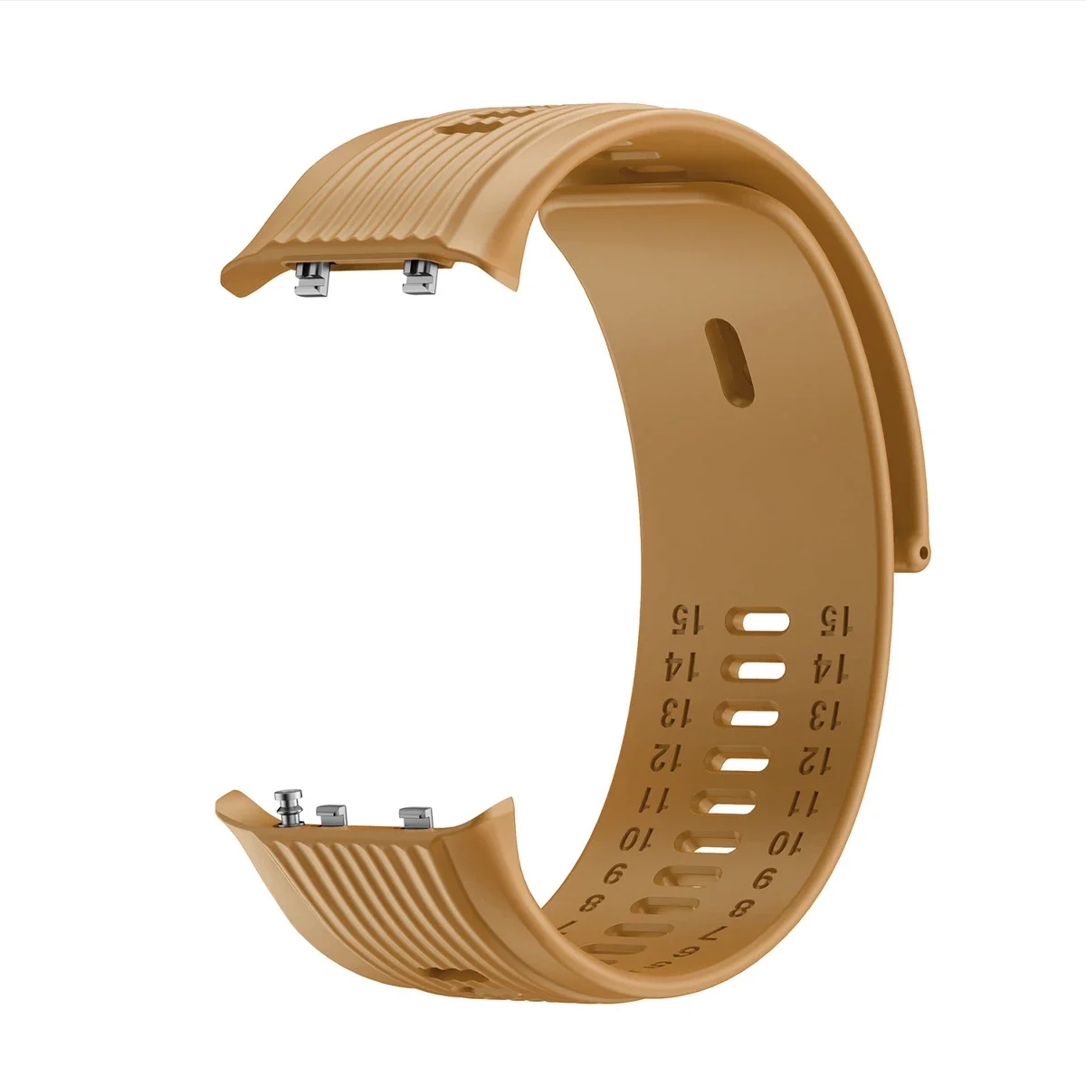 Premium Leather and Silicone Smartwatch Replacement Wristband
