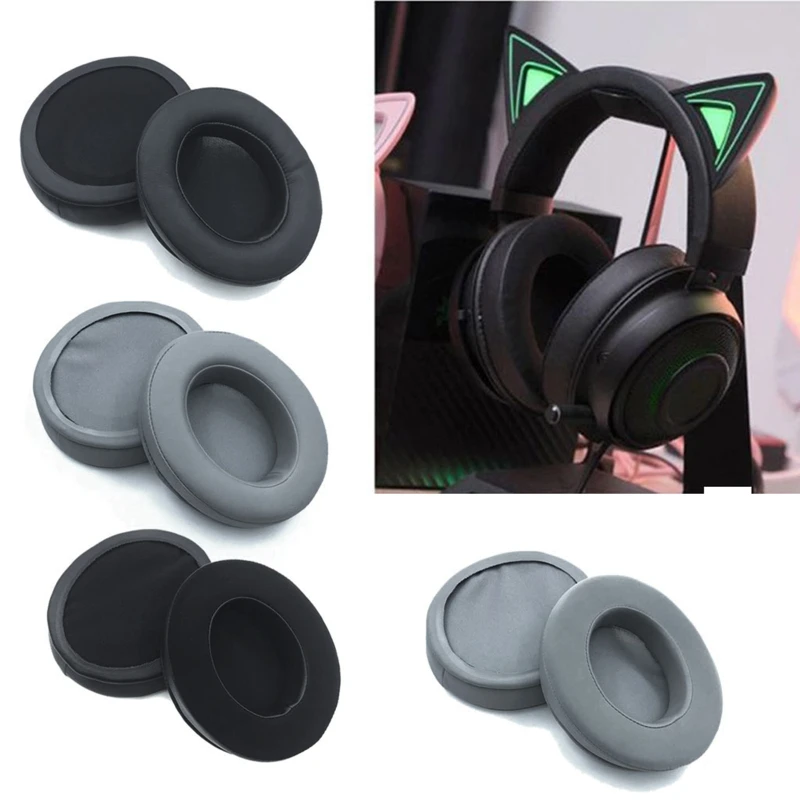 replacement Memory Foam Protein /Cooling Gel Ear Pads Cushion Earcups