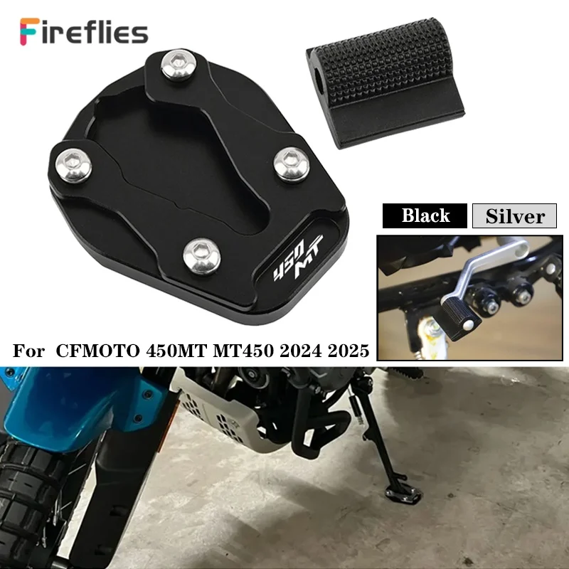 Motorfietsen 450MT Zijstandaard Vergroter Pad Kickstand Verlengplaat
