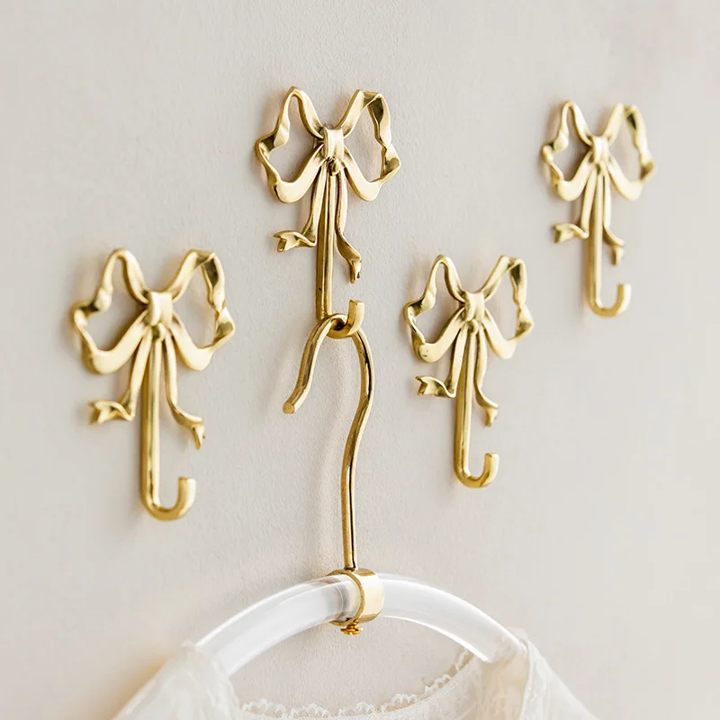 decorative brass wall hook 1