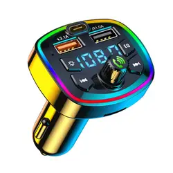 Bluetooth FM Transmitter & Dual USB Fast Charger (A)