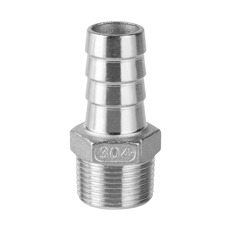 

Hose Barb Tail Connector 6mm 8mm 10mm Pipe Joints 1/8" 1/4" 1/2" Fitting BSP Male Coupler Adapter Gas Joint 304 stainless steel