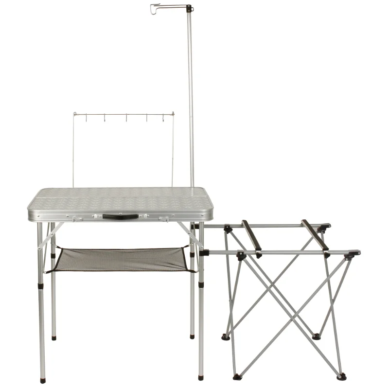 

Coleman Pack-Away Folding Camp Kitchen 56.00 X 21.30 X 66.00 Inches Desk Table Mesas