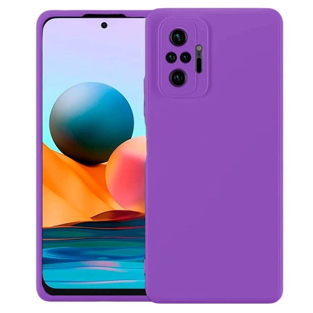 Funda Para Xiaomi Redmi Note 12 Pro 5G Morada Tpu Silicona Gel