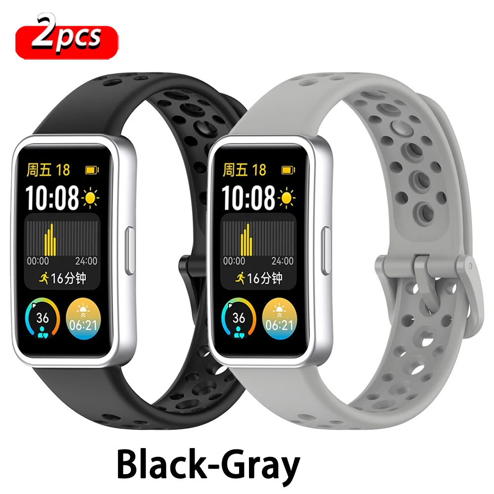 Breathable Silicone Sport Strap - Replacement Bracelet Accessories